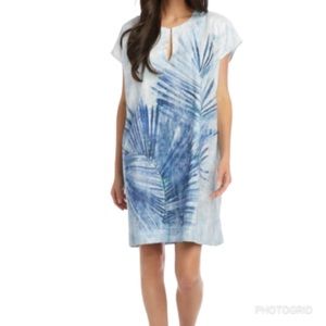 Karen Kane Oversize Watercolor Print  Dress